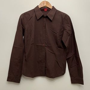 Brown cotton shirt